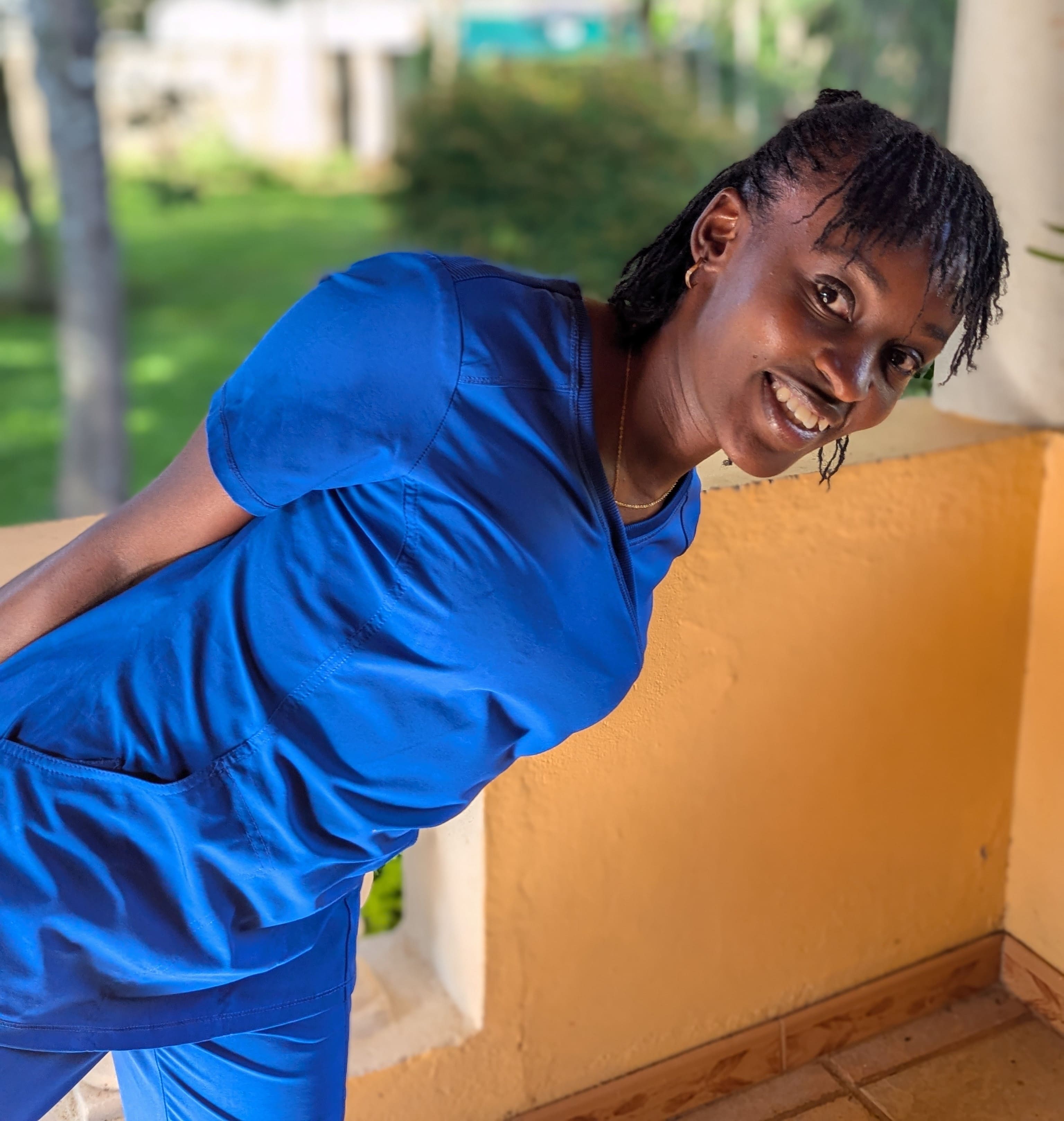 Therapist Having Fun